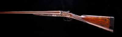 Murray & Co. sidelock Damascus from the 1880\'s ~ No cast so great for a right or left handed shot