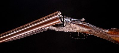 Murray & Co. sidelock Damascus from the 1880\'s ~ No cast so great for a right or left handed shot - Image 8 of 8