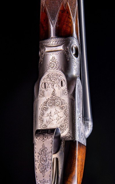 Parker 16ga DHE with 30in barrels and a straight stock ~ One thin wall so perfect gun to install Briley full length tubes. - Image 6 of 8