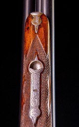 Parker 16ga DHE with 30in barrels and a straight stock ~ One thin wall so perfect gun to install Briley full length tubes. - 7 of 8