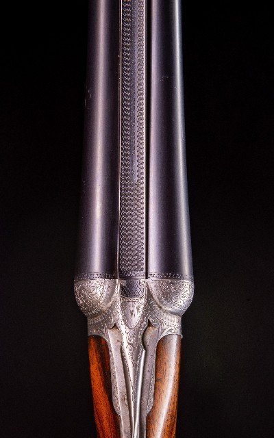Parker 16ga DHE with 30in barrels and a straight stock ~ One thin wall so perfect gun to install Briley full length tubes. - Image 3 of 8