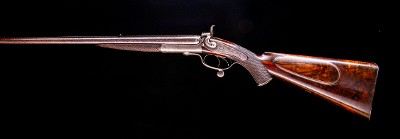 Alex Henry Double Rifle in wonderful condition and very nice bores from 1877
