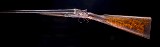 W.J. Jeffrey Sidelock with outstanding game scenes from 1904 with 2 3/4" nitro proofs