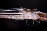 W.J. Jeffrey Sidelock with outstanding game scenes from 1904 with 2 3/4" nitro proofs - 5 of 8