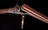 Thomas Horsley Nitro proofed Hammer double ~ Superb restoration with almost exhibition wood! - 7 of 7