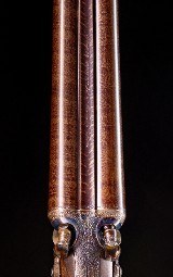Thomas Horsley Nitro proofed Hammer double ~ Superb restoration with almost exhibition wood! - 3 of 7