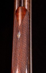 Thomas Horsley Nitro proofed Hammer double ~ Superb restoration with almost exhibition wood! - 6 of 7