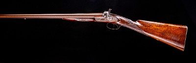 Isaac Hollis & Sons London ~ Fancy higher grade English muzzle loader