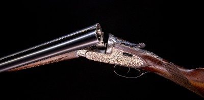 AYA #2 Churchill Model Sidelock ~ Light at 6 lbs. 3 oz.~ 2 3/4" Nitro ~ good right or left handed - Image 8 of 8