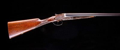 AYA #2 Churchill Model Sidelock ~ Light at 6 lbs. 3 oz.~ 2 3/4" Nitro ~ good right or left handed - Image 2 of 8