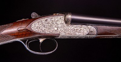 AYA #2 Churchill Model Sidelock ~ Light at 6 lbs. 3 oz.~ 2 3/4" Nitro ~ good right or left handed - Image 4 of 8