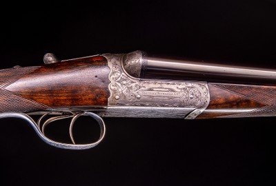 Westley Richards fancy boxlock with a rare cross eyed stock ~ High condition! - Image 4 of 9