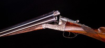 Westley Richards fancy boxlock with a rare cross eyed stock ~ High condition! - Image 8 of 9