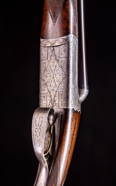 Westley Richards fancy boxlock with a rare cross eyed stock ~ High condition! - Image 6 of 9