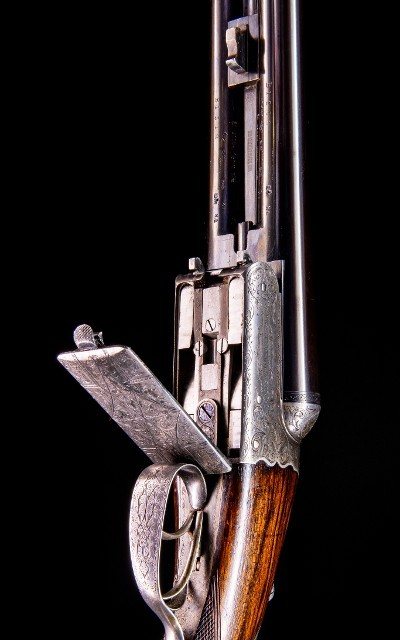Westley Richards fancy boxlock with a rare cross eyed stock ~ High condition! - Image 9 of 9