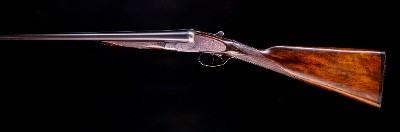 Henry Monk Sidelock from 1899 in nice condition and a great price in its makers case