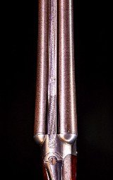 Westley Richards "Gold Name" from 1890 with beautiful 30" nitro proofed Damascus barrels - 3 of 8