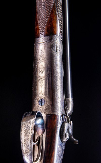 Purdey & Sons Double Rifle in classic 450 - 3 1/4" @ 1883 with excellent bores and long LOP!New great price! - Image 6 of 9