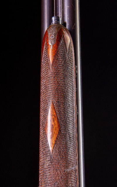 Purdey & Sons Double Rifle in rare small bore 360 BPE ~ from 1884 ~ long chamber, excellent bores - Image 7 of 9
