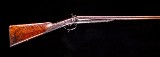 Holland & Holland hammer double with really cool forward underlever and 2 3/4" Nitro proofs - 2 of 10
