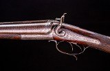 Holland & Holland hammer double with really cool forward underlever and 2 3/4" Nitro proofs - 5 of 10