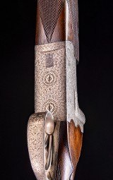 Belgium Over and Under 16ga ~ auto ejectors do not work 100% but extractors just fine so were blowing this gun out for almost free! ($800) - 6 of 8