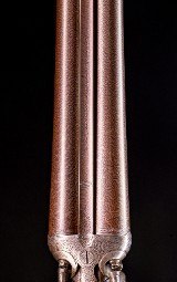 1891 Holland & Holland Round Action Hammer gun in 12G - 3 of 8