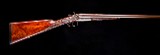 1891 Holland & Holland Round Action Hammer gun in 12G - 2 of 8