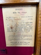 Holland & Holland 12g Royal Paradox in its makers case from 1914 - Image 11 of 12