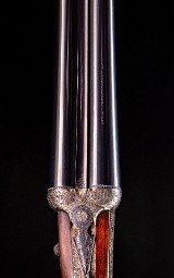 Pedro Arrizabalaga Eibar - 12ga SXS with 2 3/4" proofs ~ Super buy on this respected Spanish maker shotgun ~ Left handed but could be bent for ri - 3 of 8
