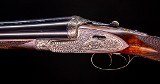 Pedro Arrizabalaga Eibar - 12ga SXS with 2 3/4" proofs ~ Super buy on this respected Spanish maker shotgun ~ Left handed but could be bent for ri - 5 of 8