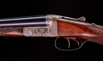 Westley Richards 28g. with gamescenes ~ An outstanding little 28g. from @1940 - Image 5 of 10