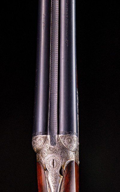 Westley Richards 28g. with gamescenes ~ An outstanding little 28g. from @1940 - Image 3 of 10