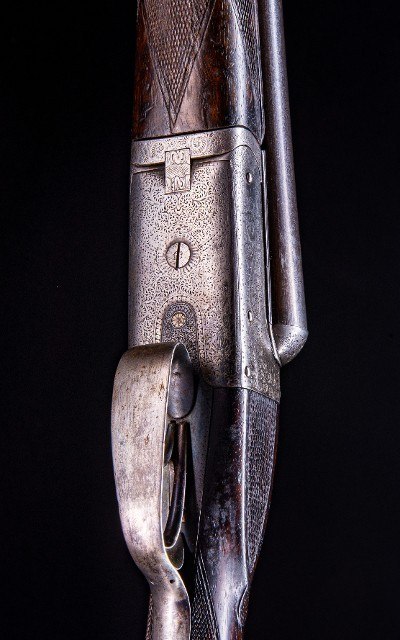 Westley Richards high grade boxlock in, ready for some restoration.No FFL needed. - Image 6 of 8