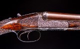 Westley Richards @ 1895 ~ Exceptional engraving and chiseled fences!Antique so no ffl needed and cased - 4 of 10