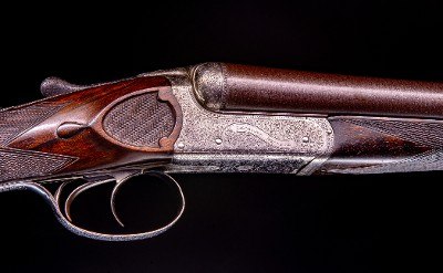 Charles Boswell with exceptional nitro proofed Damascus and long barrels! - Image 4 of 8
