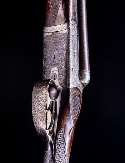 Charles Boswell with exceptional nitro proofed Damascus and long barrels! - Image 6 of 8
