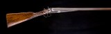 JosephLang 12g. top lever hammer double in very nice condition ~ NItro Damascucs - 3 of 9