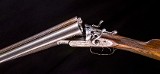 JosephLang 12g. top lever hammer double in very nice condition ~ NItro Damascucs - 9 of 9