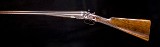 JosephLang 12g. top lever hammer double in very nice condition ~ NItro Damascucs - 2 of 9
