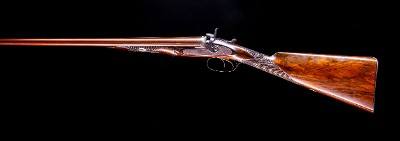 Westley Richards bar in wood ~ great hammer pulls on this best gun ~ great for both right-handed or left, no cast - Image 1 of 7