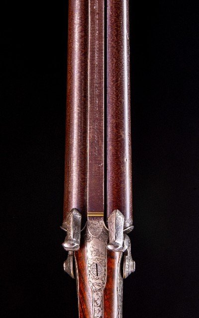 C. A. FISCHER & SOHN INLUBECKPinfire 12g. with second set 14-gauge double rifle barrels ~Condition x 3 ! - Image 3 of 10
