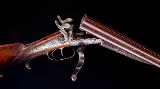 C. A. FISCHER & SOHN INLUBECKPinfire 12g. with second set 14-gauge double rifle barrels ~Condition x 3 ! - Image 8 of 10