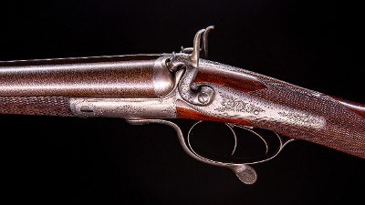 H. Holland 98 New Bond St., London with set of Briley 20g. full length inserts ~ A modern acc. for an 1875 gun! - Image 5 of 10