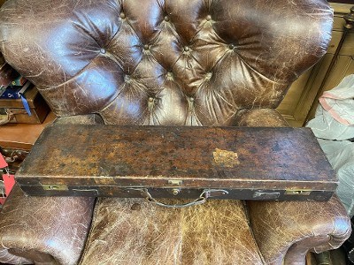 H. Holland 98 New Bond St., London with set of Briley 20g. full length inserts ~ A modern acc. for an 1875 gun! - Image 9 of 10