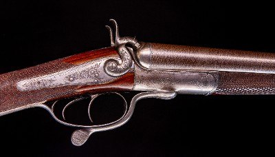 H. Holland 98 New Bond St., London with set of Briley 20g. full length inserts ~ A modern acc. for an 1875 gun! - Image 4 of 10