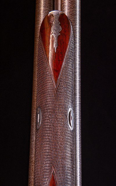 H. Holland 98 New Bond St., London with set of Briley 20g. full length inserts ~ A modern acc. for an 1875 gun! - Image 7 of 10