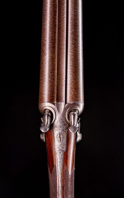 H. Holland 98 New Bond St., London with set of Briley 20g. full length inserts ~ A modern acc. for an 1875 gun! - Image 3 of 10