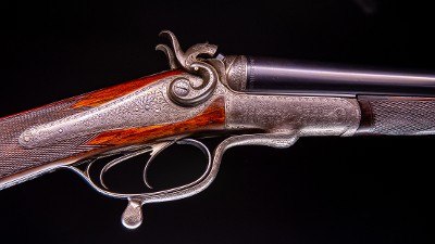 H. C. G. Stein of Hamburg 20g. Hammer double ~ Super high quality - Image 4 of 8