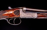 Charles Francis 12g, boxlock with exceptional wood, engraving, and is light! - Image 4 of 8